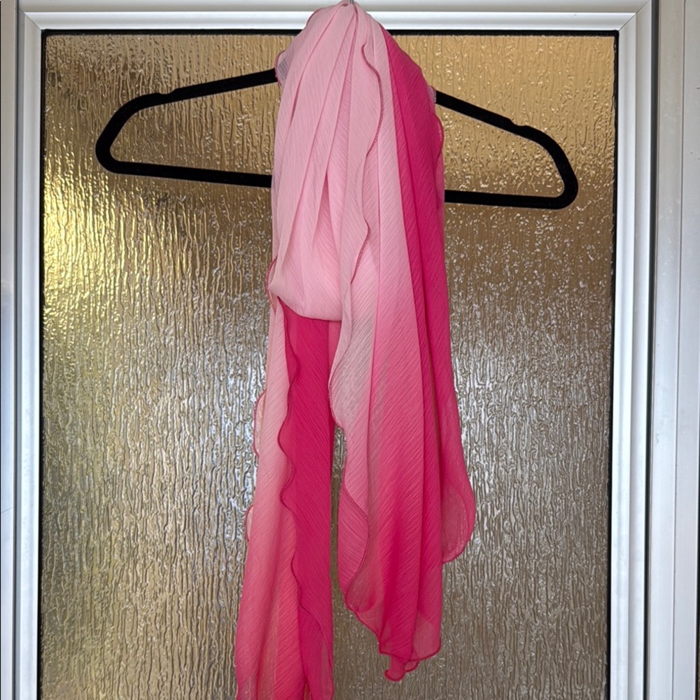 Pink Ombre Scarf